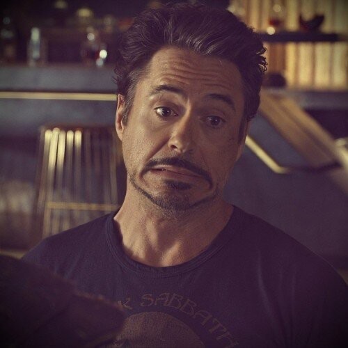 Create meme: Robert Downey meme, Tony stark Downey Jr., Robert Downey 