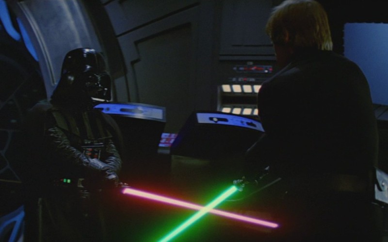 Create meme: Star Wars: Episode 6 – Return of the Jedi, Darth Vader and Luke Skywalker, Darth Vader 