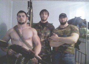 Create meme: Chechen rebels, the Kadyrov guards, the Chechens