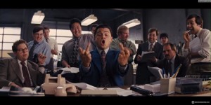 Create meme: the wolf of wall street