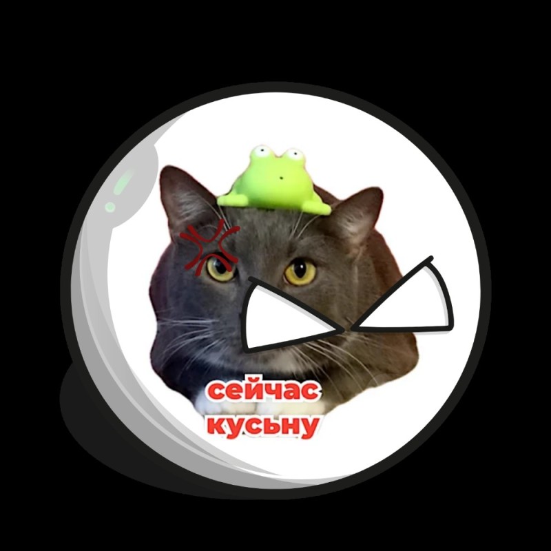 Create meme: cat , stickers , sticker cat