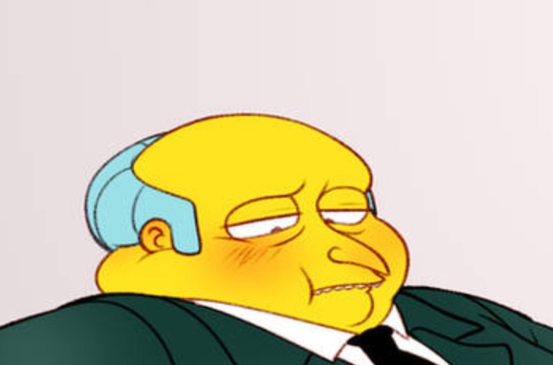 Create meme: Mr. Burns the simpsons, the simpsons , Homer 