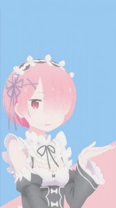 Create meme: anime rezero RAM, re zero, re zero rem