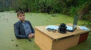 Create meme: meme swamp, meme in the swamp, student in a swamp