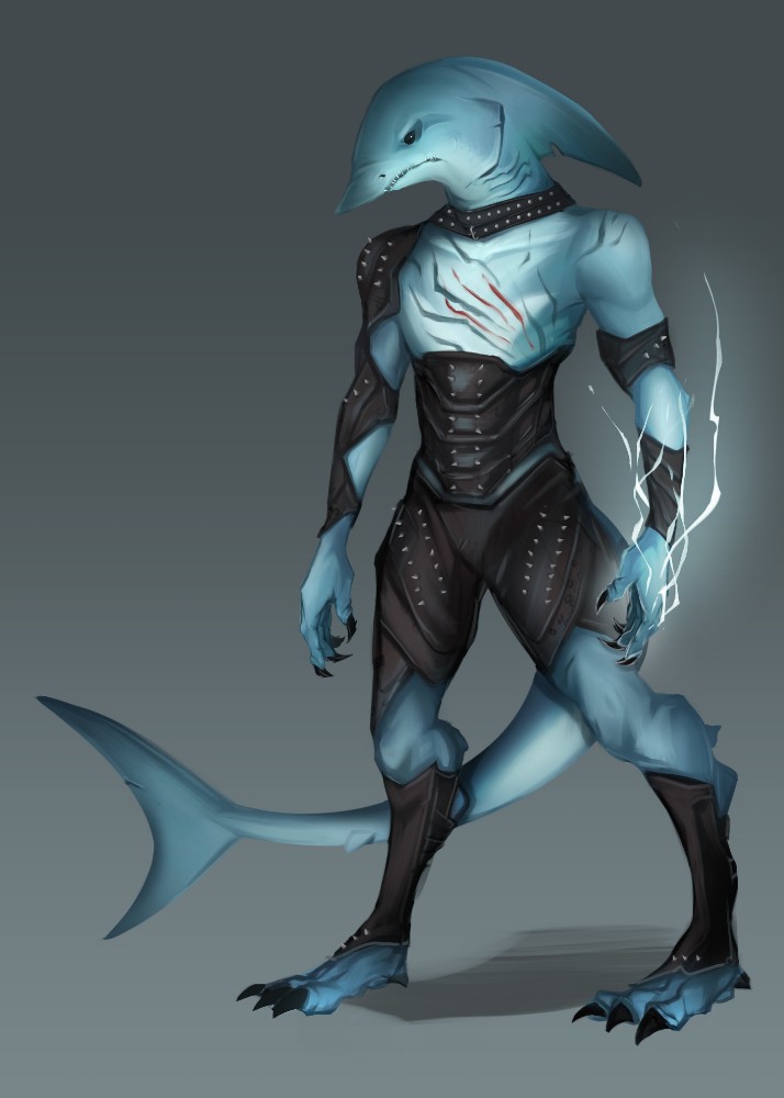 Создать мем "четырёхрукие персонажи концепт арт, shark humanoid, концепт-арт" - Картинки - Meme-arsenal.com