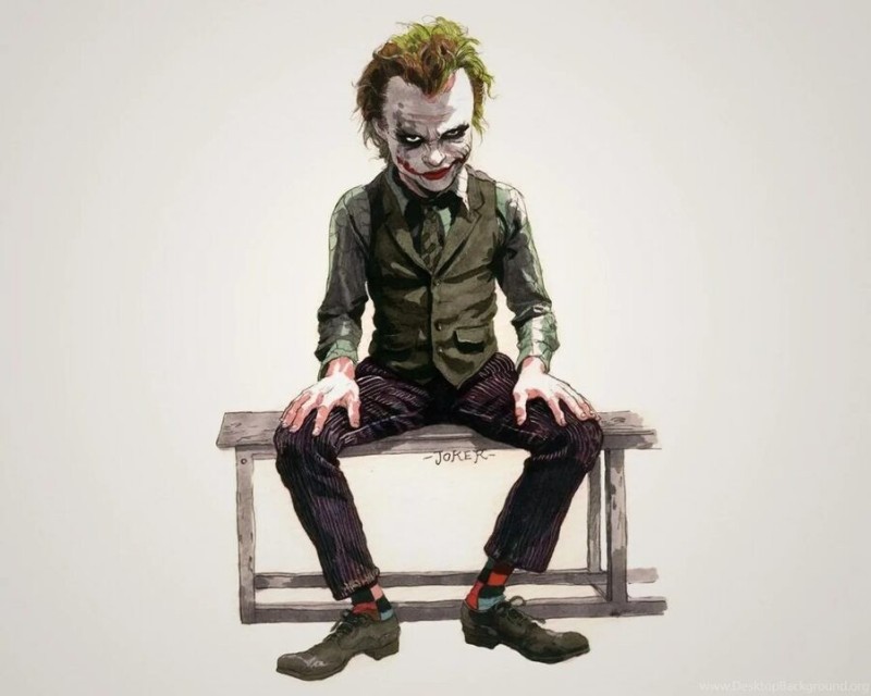 Create meme: the Joker Heath Ledger, Ledger Joker, Joker 