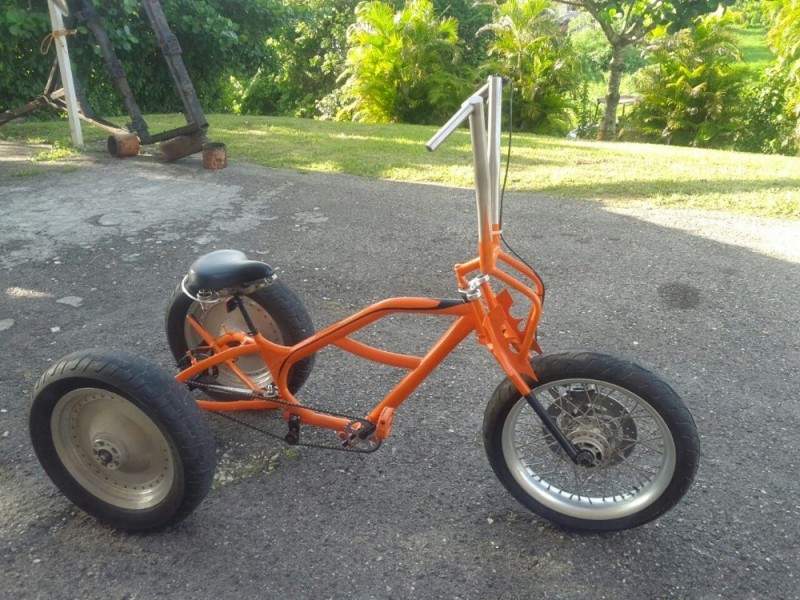 Create meme: bike chopper trike, drift trike frame, tricycle bike