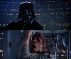 Create meme: Darth Vader I am your father, Darth Vader Luke I am your father, Darth Vader