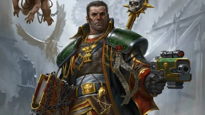 Create meme: Inquisitor Warhammer 40,000 Ordo Xenos, Warhammer 40,000 Imperial Guard Art General, Inquisitor Gregor Eisenhorn