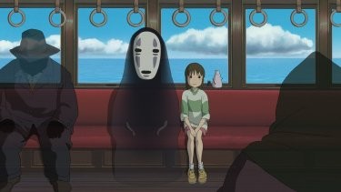 Create meme: Hayao Miyazaki , anime gone with the ghosts, Hayao Miyazaki gone with the ghosts