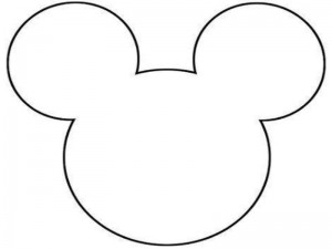 Create meme: stencil Mickey mouse, Mickey mouse
