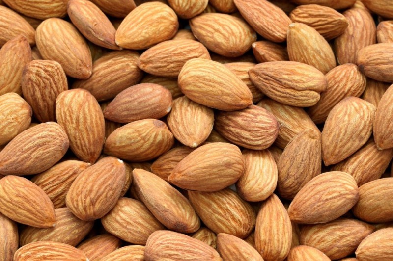 Create meme: almonds, raw almonds, almond