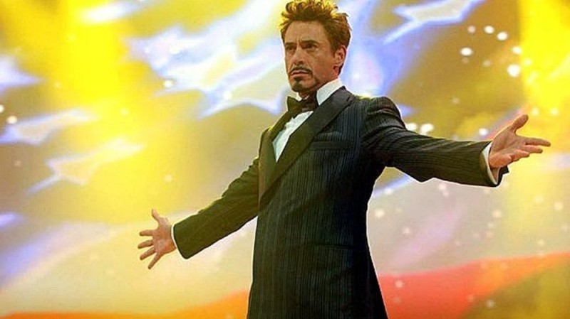 Create meme: Robert Downey Jr. throws up his hands, Robert Downey , meme Robert Downey
