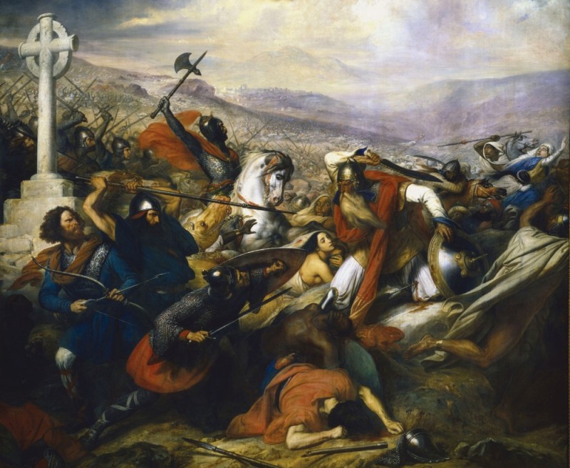 Create meme: Eugene Delacroix the capture of Constantinople by the Crusaders, the battle of Poitiers, 1453 conquest