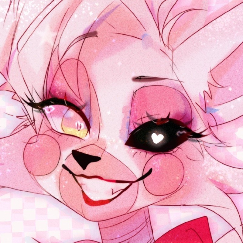 Create meme: mangle fnaf art, the mangle , fnaf animatronics cute roxy