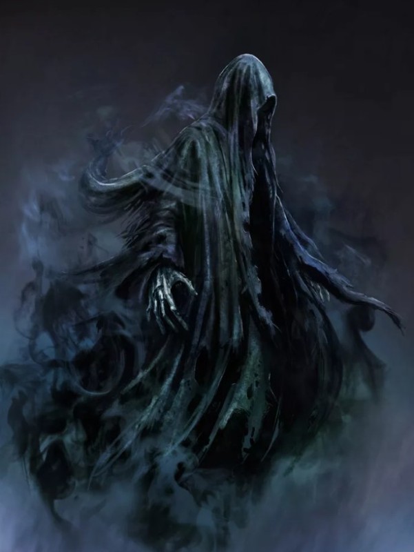 Create meme: Harry potter dementors, Dementor, dementor harry potter