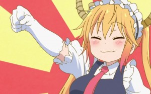 Create meme: Kobayashi San, dragon maid, dragon maid Kobayashi