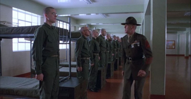 Create meme: full metal jacket Sergeant Hartman, full metal jacket Sergeant, good morning, vietnam