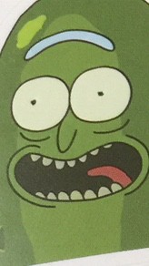 Create meme: pickle rick