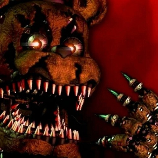 Create meme: 4 fnaf, Freddy is a nightmare, fnaf 4 animatronics
