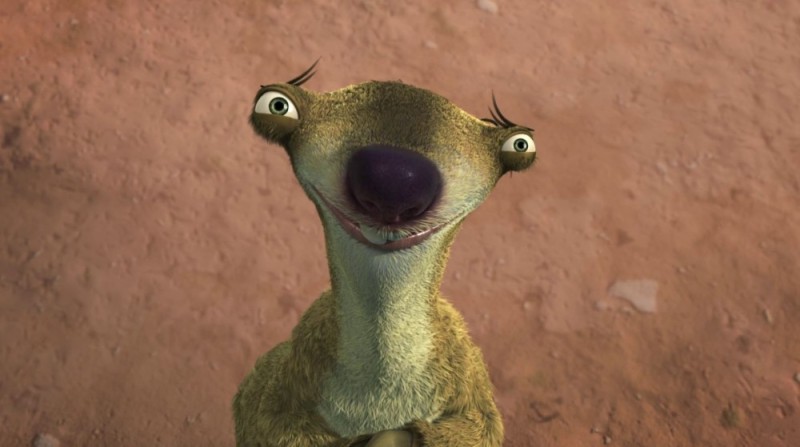 Create meme: sid from ice age, from the ice age sloth, Ice Age LED