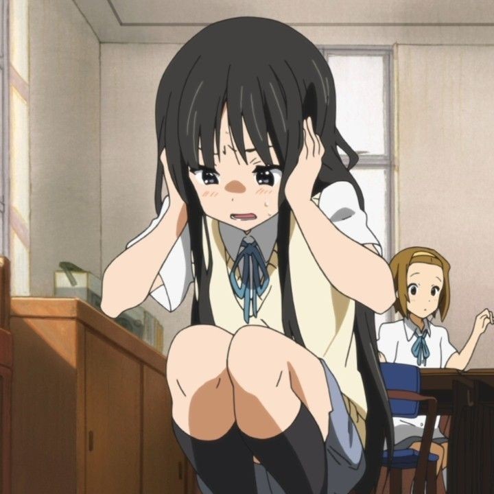 Create meme: mio Akiyama, characters anime girl, anime characters