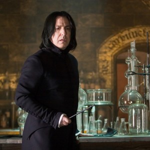 Create meme: Harry Potter actors in makeup and without, Snape ladder, harry potter