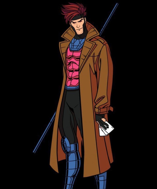 Create meme: Marvel Gambit, The X-Men gambit, Gambit 1992