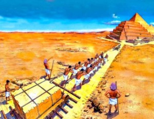 Create meme: the construction of the Egyptian pyramids