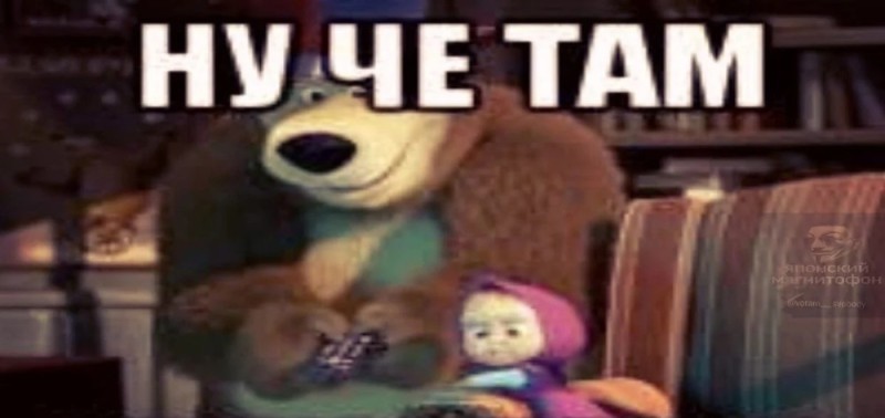 Создать мем: маша и медведь 1, медведь с мультфильма маша и медведь, маша и медведь дорогая передача 49 серия