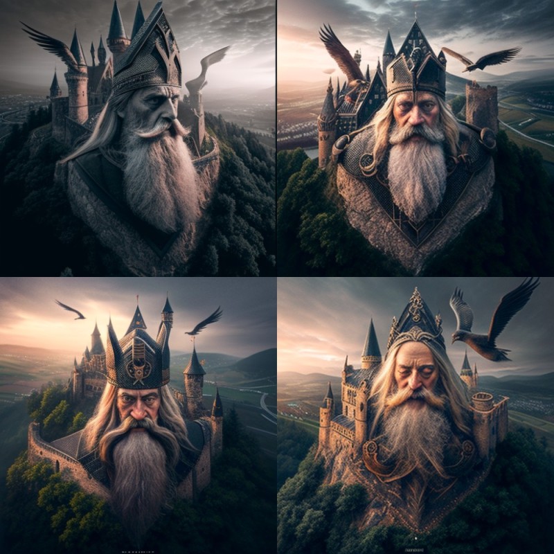 Create meme: Norse mythology, the Scandinavian gods, durin the hobbit dwarf