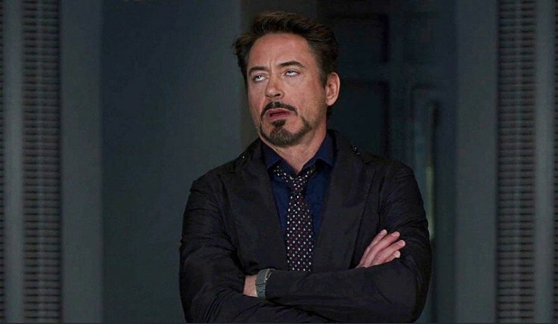 Create meme: meme Robert Downey, Robert Downey Jr. rolled his eyes, Robert Downey Jr rolls eyes