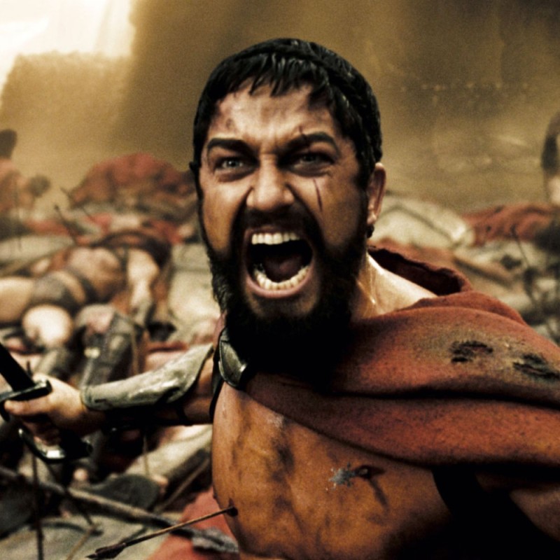 Create meme: Spartans 300, Gerard Butler 300 Spartans, Sparta 