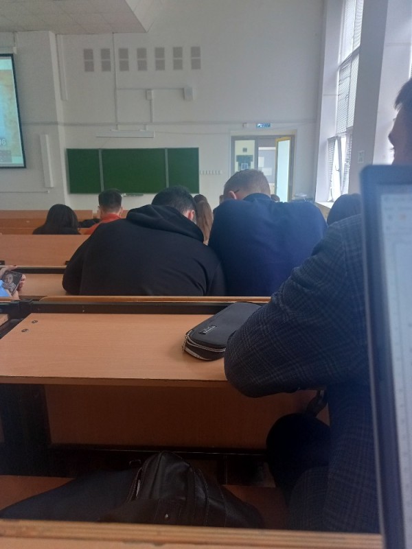 Create meme: in school , for students, lecture 