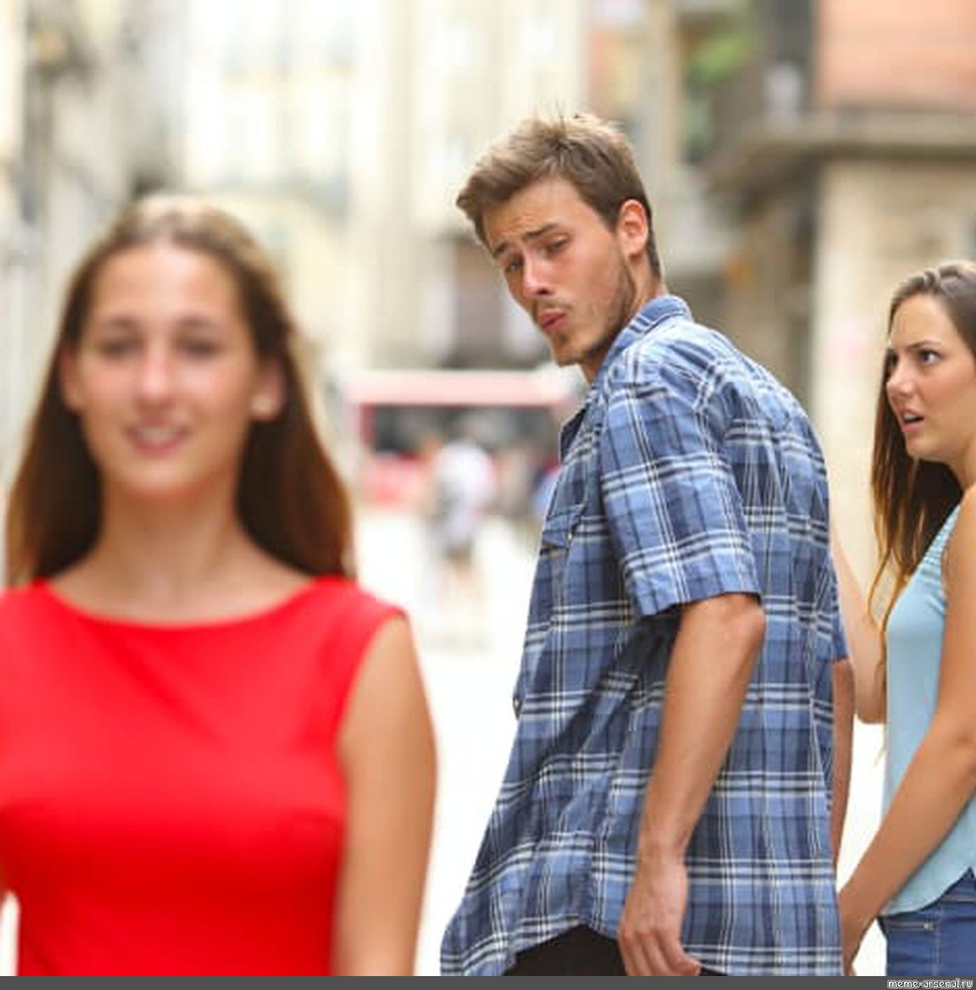 film , distracted boyfriend , wrong guy. 