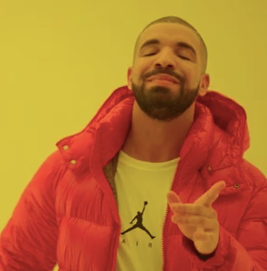 Create meme: drake , rapper Drake meme, Drake meme original