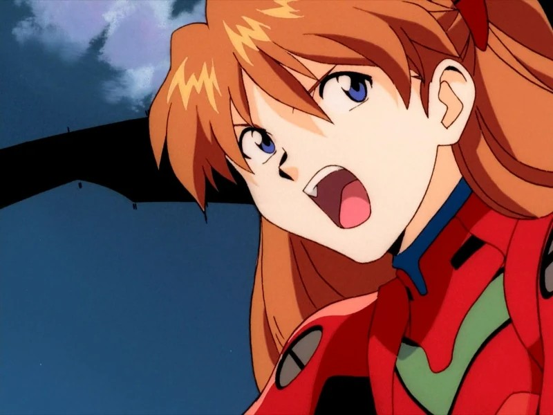 Create meme: asuka evangelion 1995, evangelion, asuka from evangelion