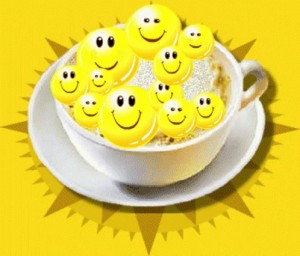 Create meme: Emoji good morning, smiley good morning