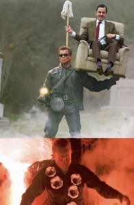 Create meme: terminator, terminator 3 Schwarzenegger