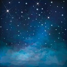 Create meme: night sky stars, blue starry sky, starry sky background