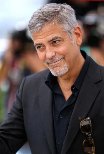 Create meme: George Clooney , George Clooney with a beard, Clooney 