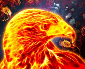 Create meme: fiery Phoenix, Phoenix