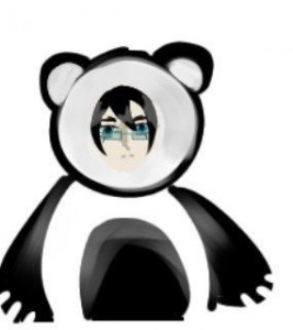 Создать мем: голова панды, панда вектор, аниме панда