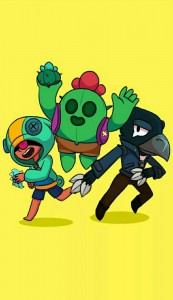 Create meme: brawlers brawl stars, brawl, arts brawl stars