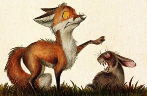 Создать мем: fox art, culpeo fox, funny fox