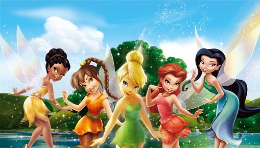 Create meme: disney fairies, Fairy tinker bell and her friends, Fairy Tinker Bell cartoon