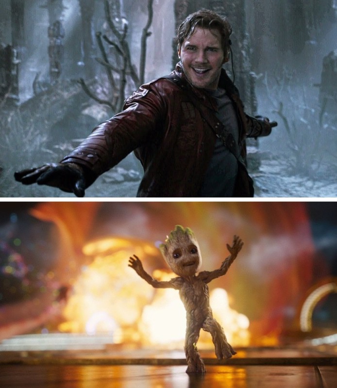 Create meme: guardians of the galaxy. part 2, guardians of the galaxy , Groot of Guardians of the Galaxy 2