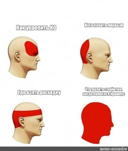 Create meme: causes of headache meme, causes of headache, the different types of headaches