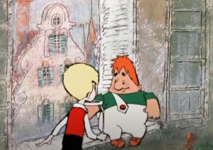 Создать мем: малыш и карлсон мультфильм 1968, карлсон, карлсон малыш