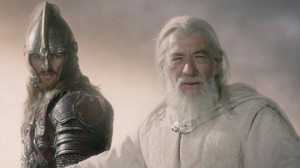 Create meme: théoden, Gandalf, the Lord of the rings